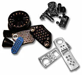 Variety of injection molded parts