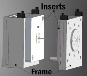 Standard Unit Insert Mold Diagram