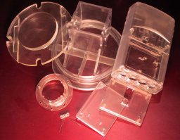 clear plastic molded parts